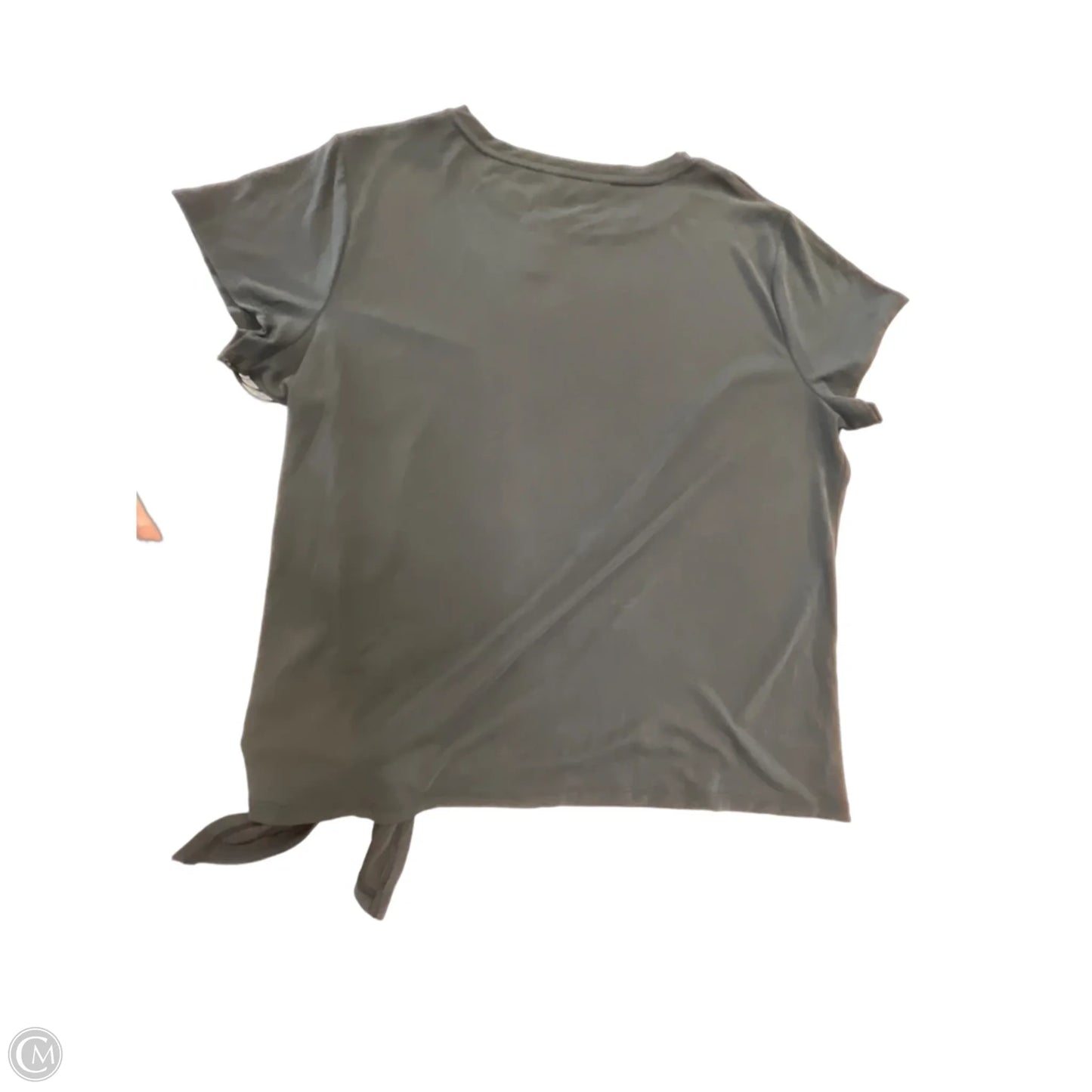 Top Short Sleeve By Simply Vera In Black, Size: Xxl