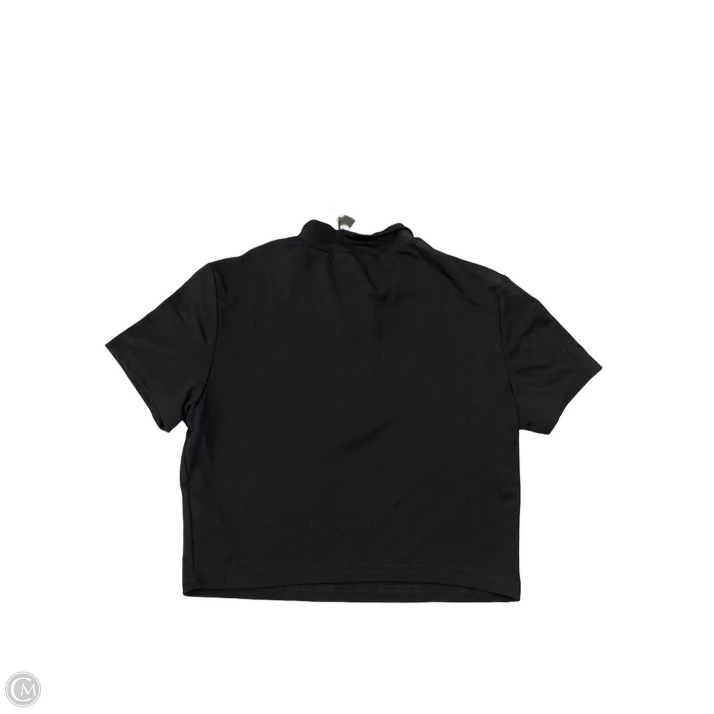 Top Short Sleeve By Clothes Mentor In Black, Size: S
