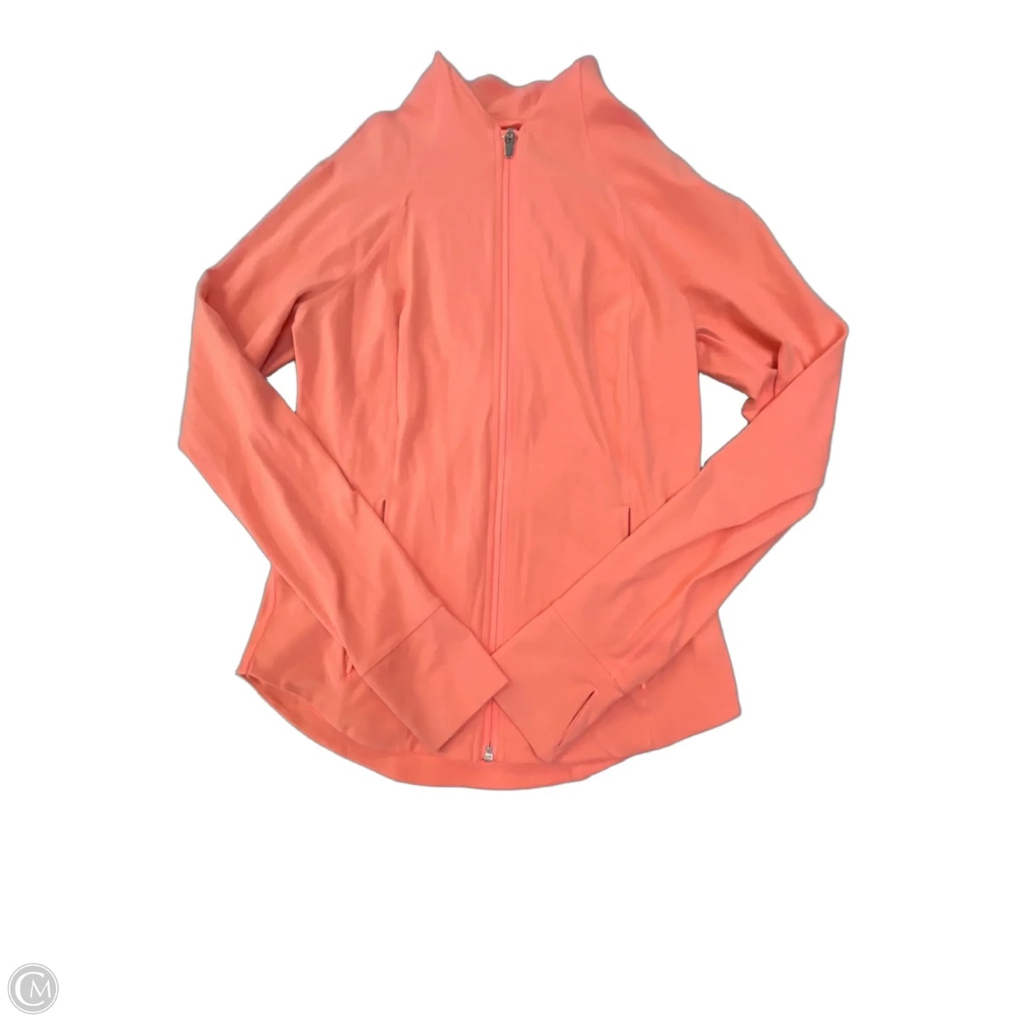 Athletic Jacket By Athleta In Orange, Size: S