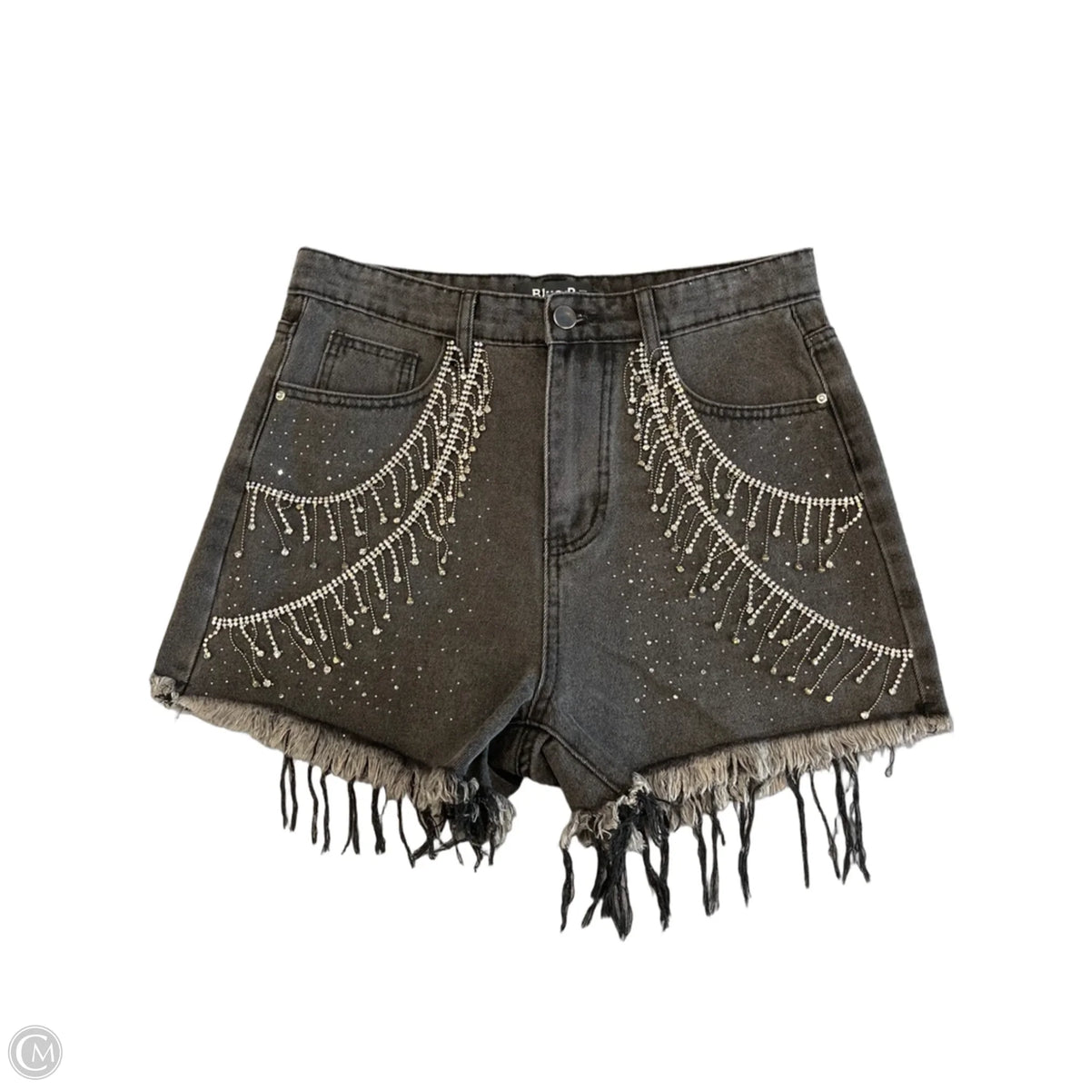 Shorts By Blue B In Black Denim, Size: M