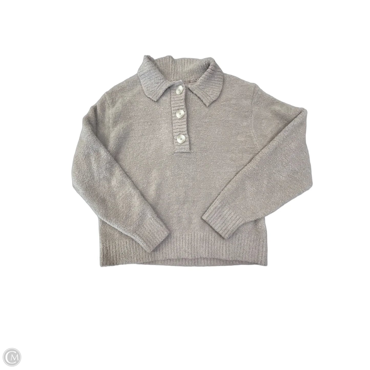 Top Long Sleeve Designer By Ugg In Brown, Size: S