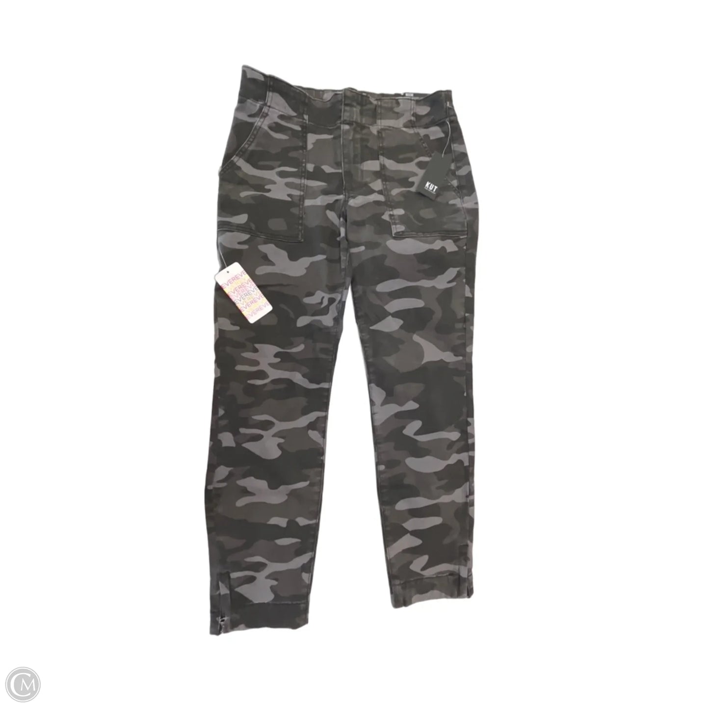 Jeans Straight By Kut In Camouflage Print, Size: 6