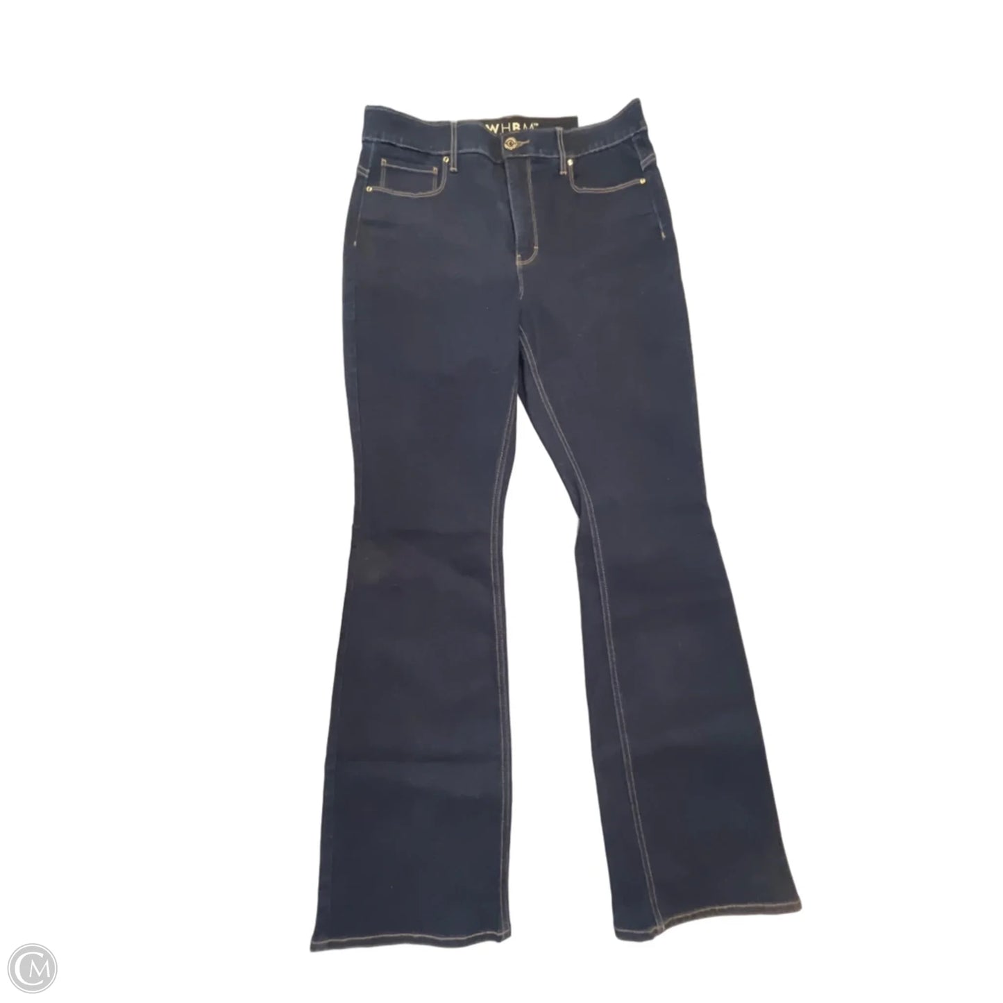 Jeans Flared By White House Black Market In Blue Denim, Size: 10