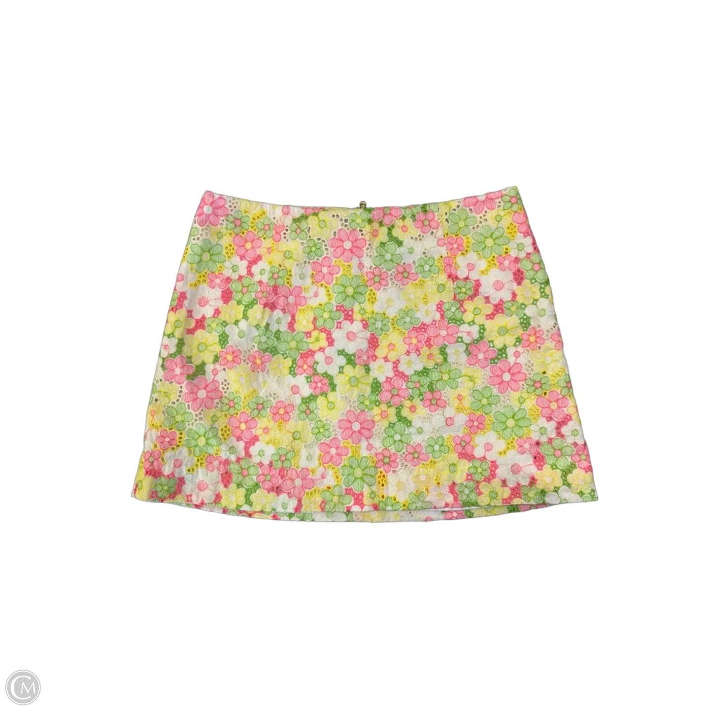 Skirt Designer By Lilly Pulitzer In Floral Print, Size: Xs