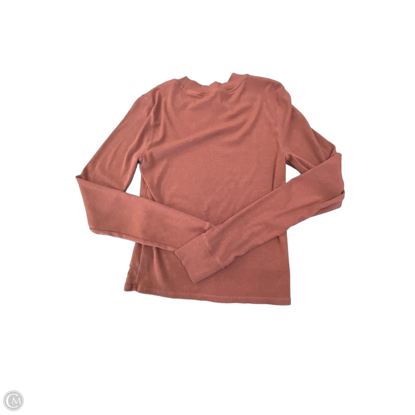 Top Long Sleeve By Vuori In Pink, Size: M