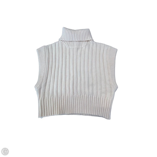 Vest Sweater By Cloud Ten In Cream, Size: M