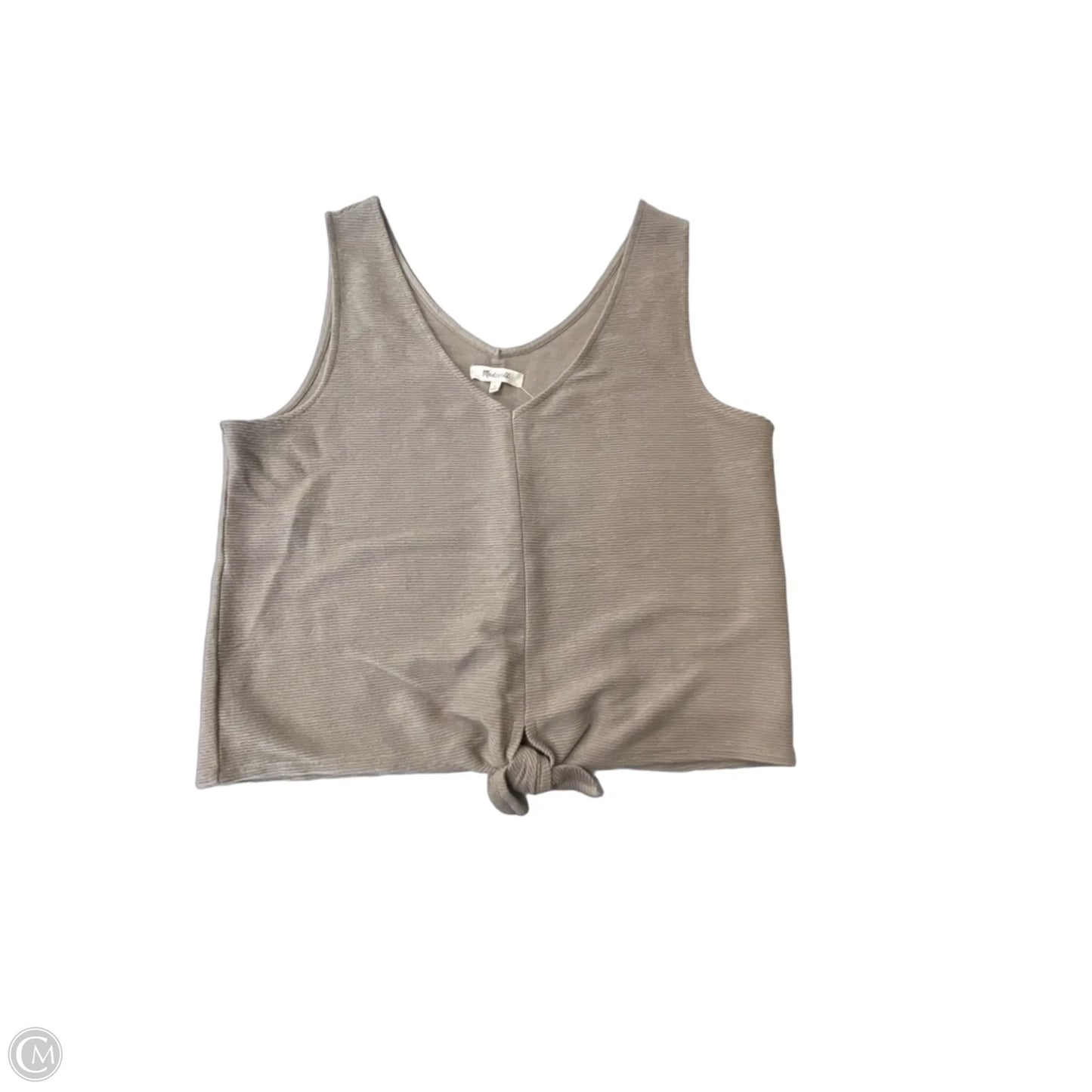 Tank Top By Madewell In Brown, Size: L