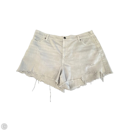 Shorts By Aerie In Grey Denim, Size: Xl