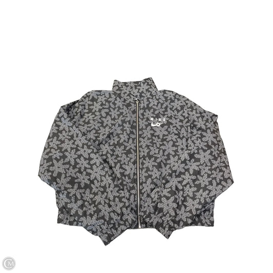 Athletic Jacket By Nike Apparel In Black, Size: M