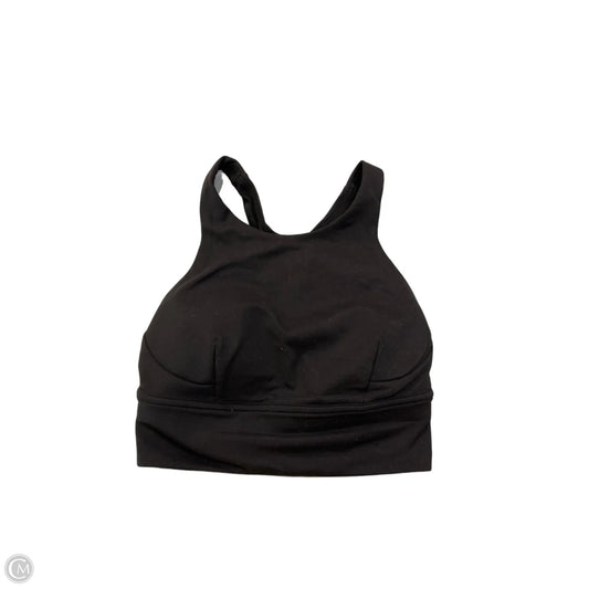 Athletic Bra By Lululemon In Black, Size: Xs