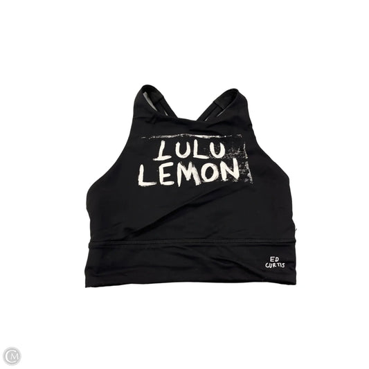 Athletic Tank Top By Lululemon In Black, Size: S