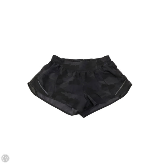 Athletic Shorts By Lululemon In Camouflage Print, Size: M