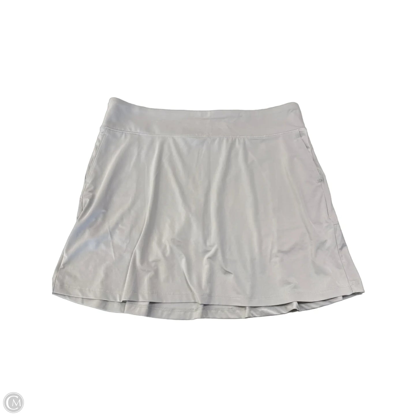 Athletic Skirt By Columbia In Grey, Size: L