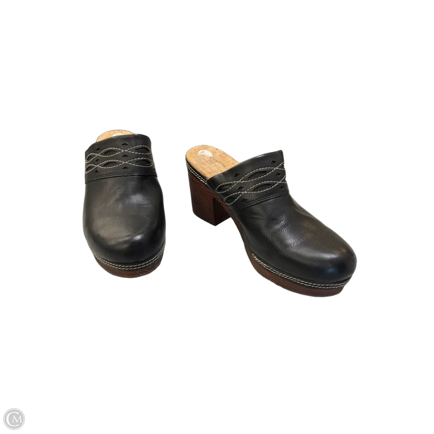 Shoes Heels Block By Korks In Black, Size: 8