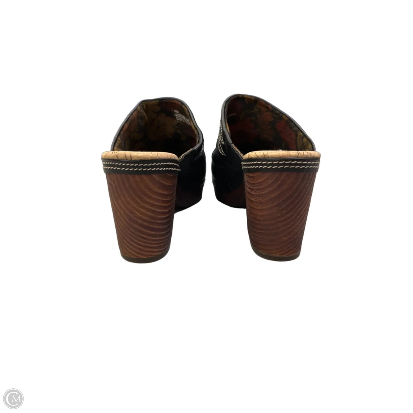 Shoes Heels Block By Korks In Black, Size: 8