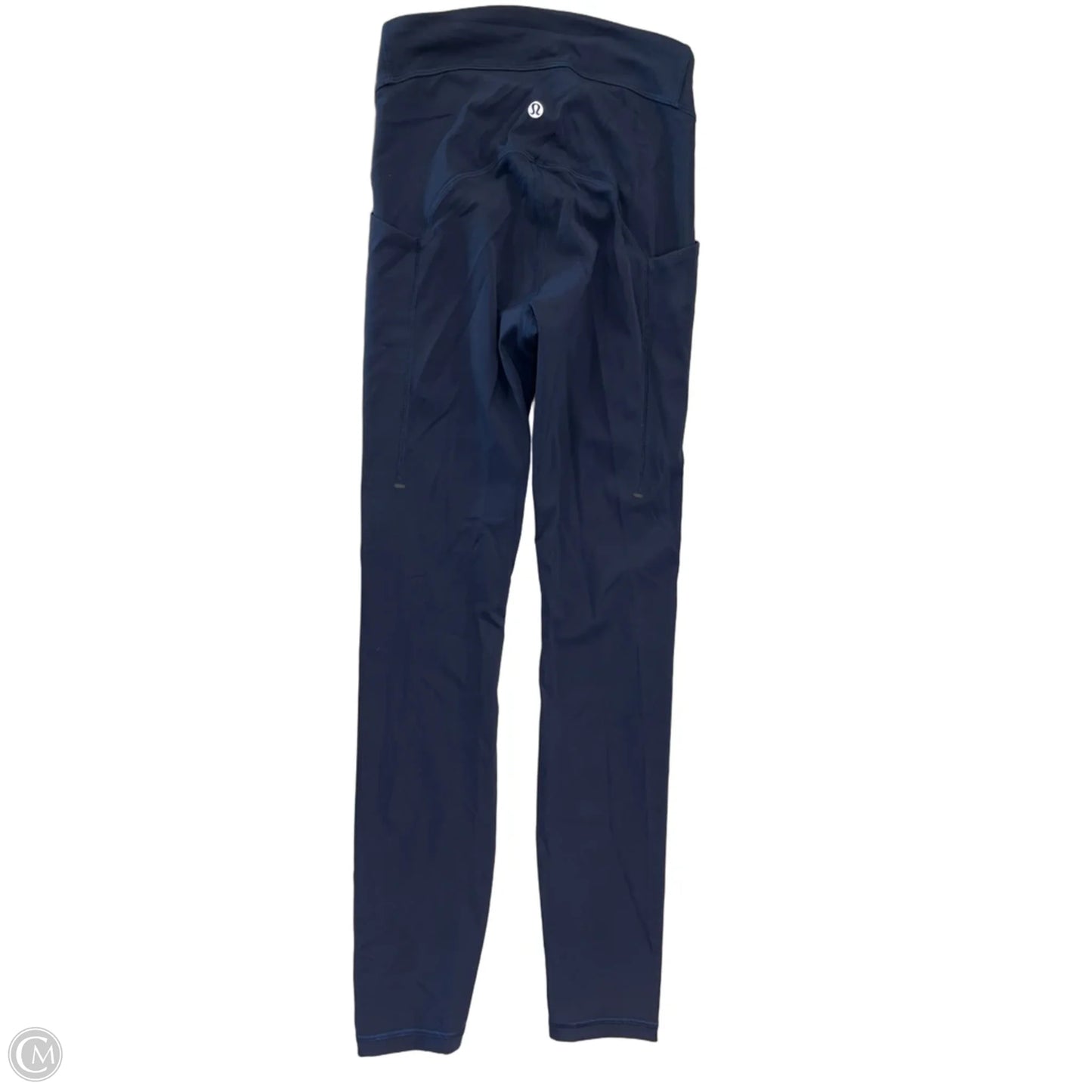Athletic Leggings By Lululemon In Navy, Size: Xs