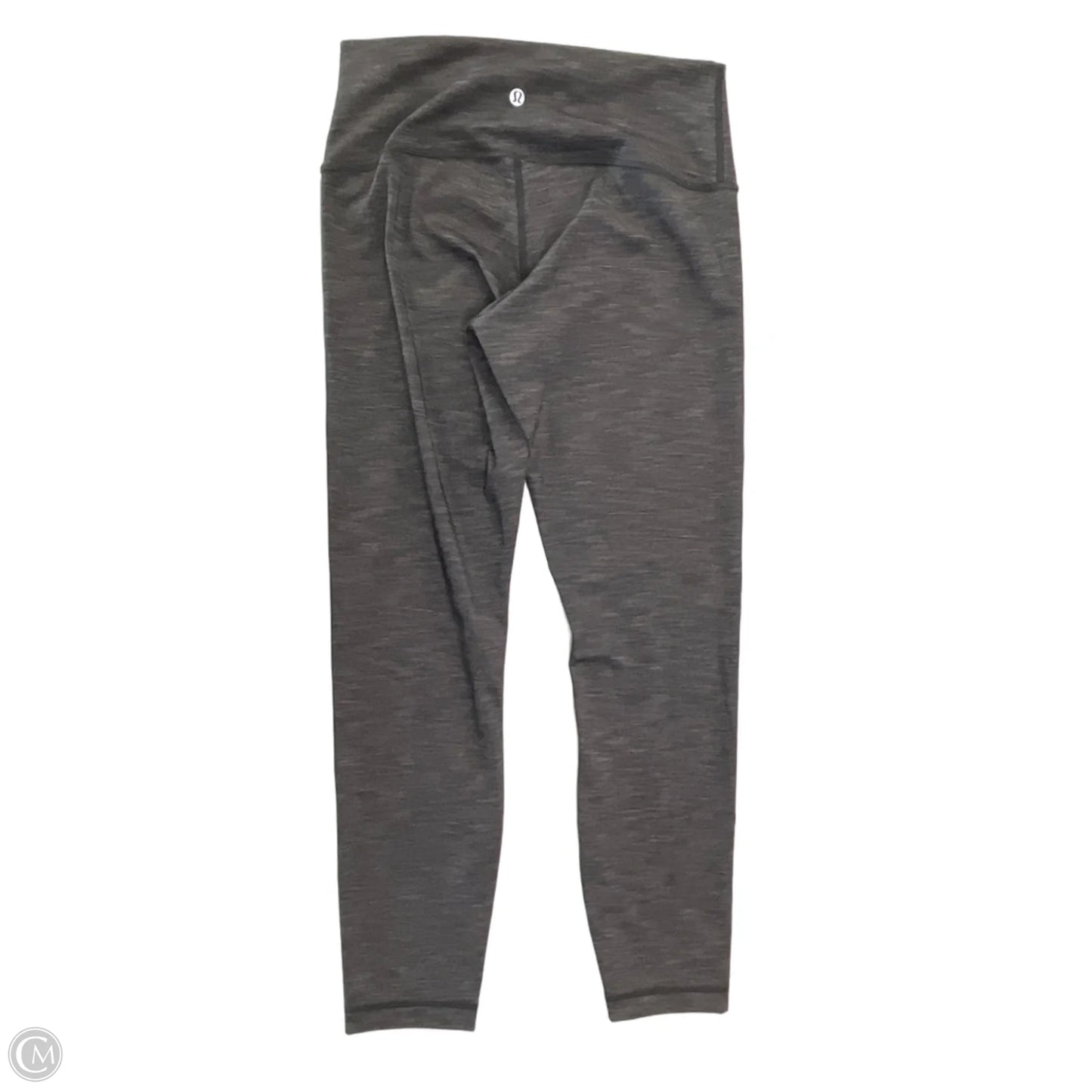 Athletic Leggings By Lululemon In Grey, Size: M