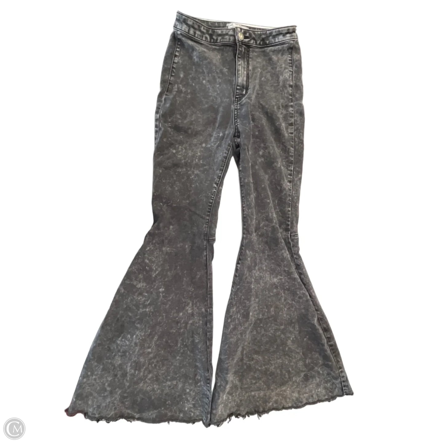Jeans Flared By Free People In Black, Size: 4