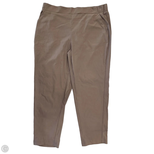 Pants Other By Clothes Mentor In Brown, Size: Xxl