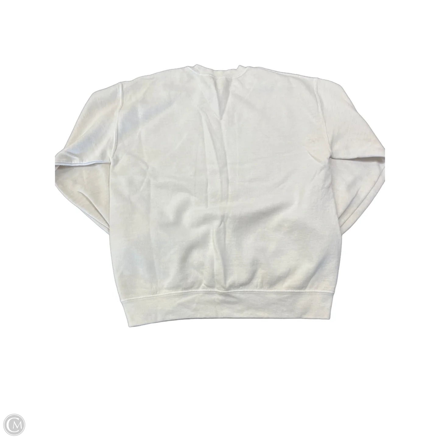 Sweatshirt Crewneck By Anthropologie In Cream, Size: Xs