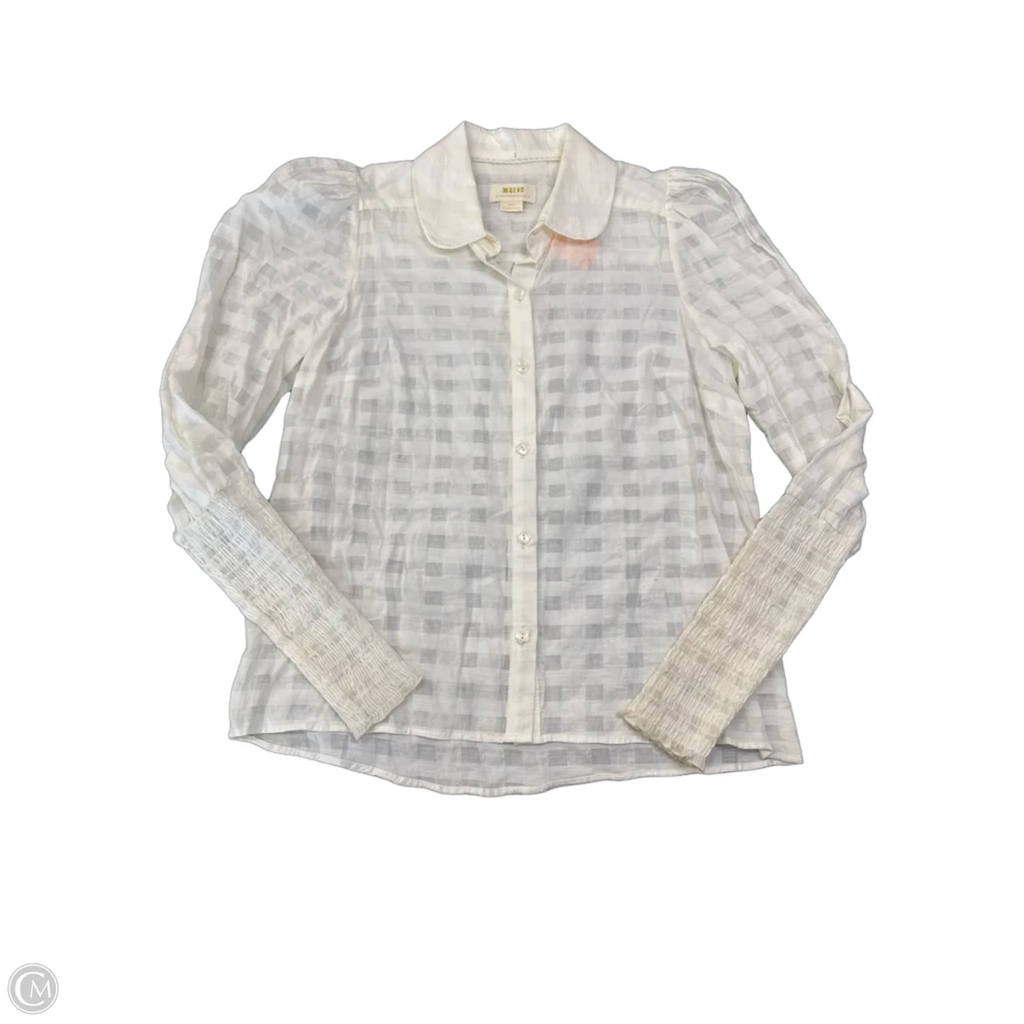 Top Long Sleeve By Maeve In Ivory, Size: Xs