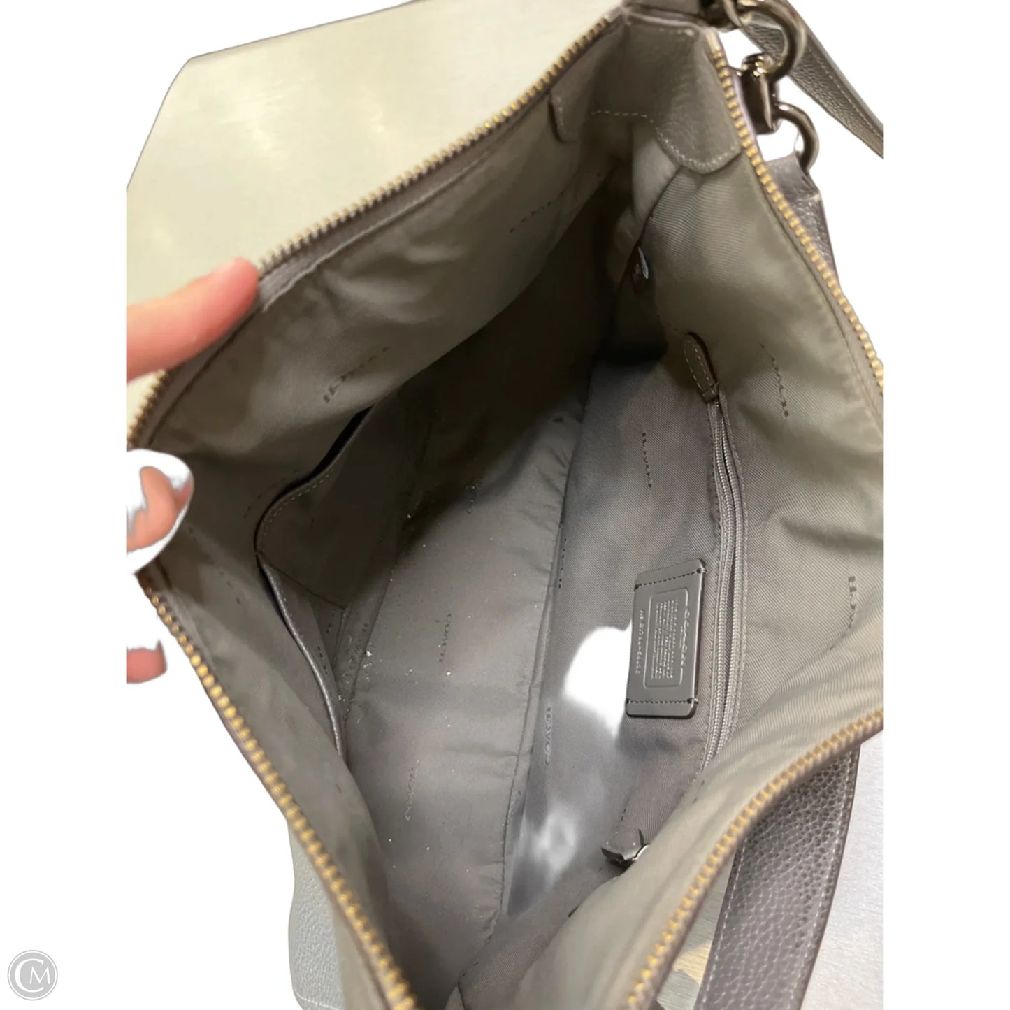 Crossbody Designer By Coach, Size: Medium