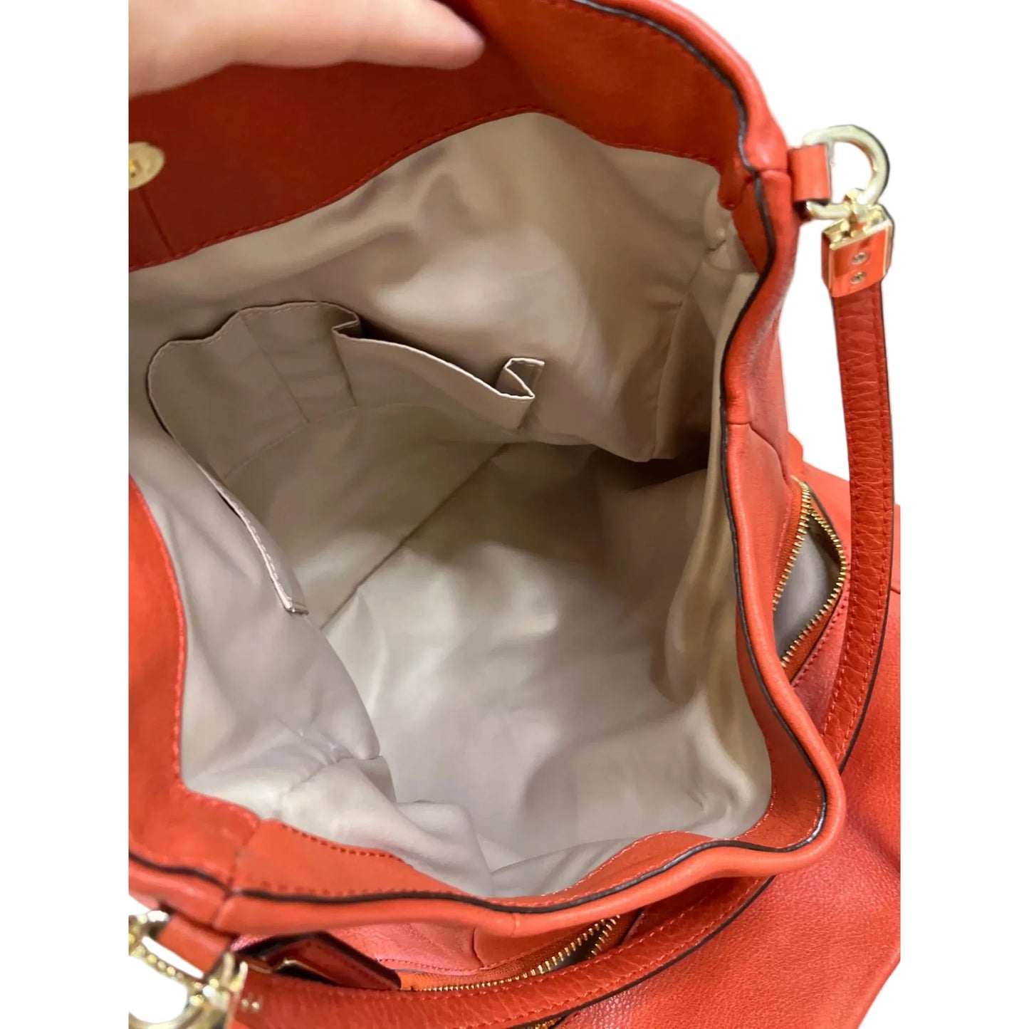 Handbag Designer By Coach, Size: Large