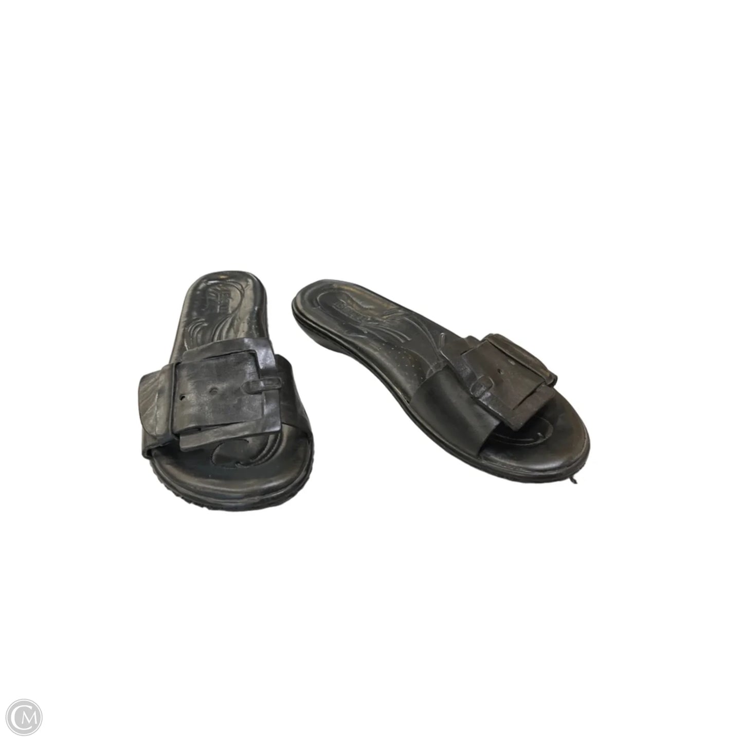 Sandals Flats By Born In Black, Size: 10