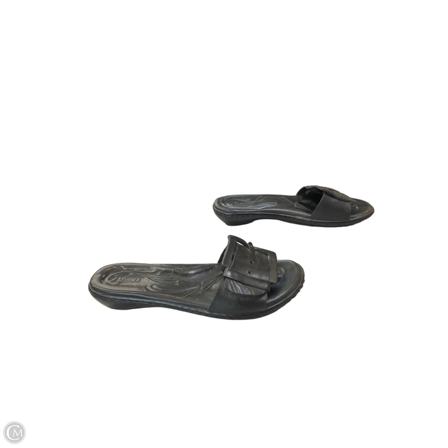 Sandals Flats By Born In Black, Size: 10