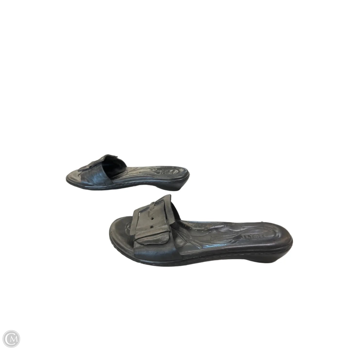 Sandals Flats By Born In Black, Size: 10