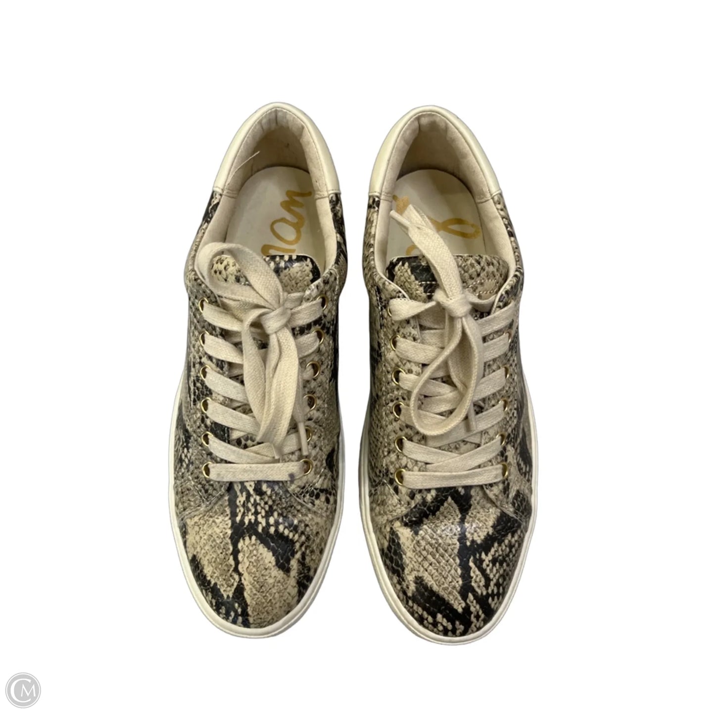 Shoes Sneakers By Sam Edelman In Snakeskin Print, Size: 9.5