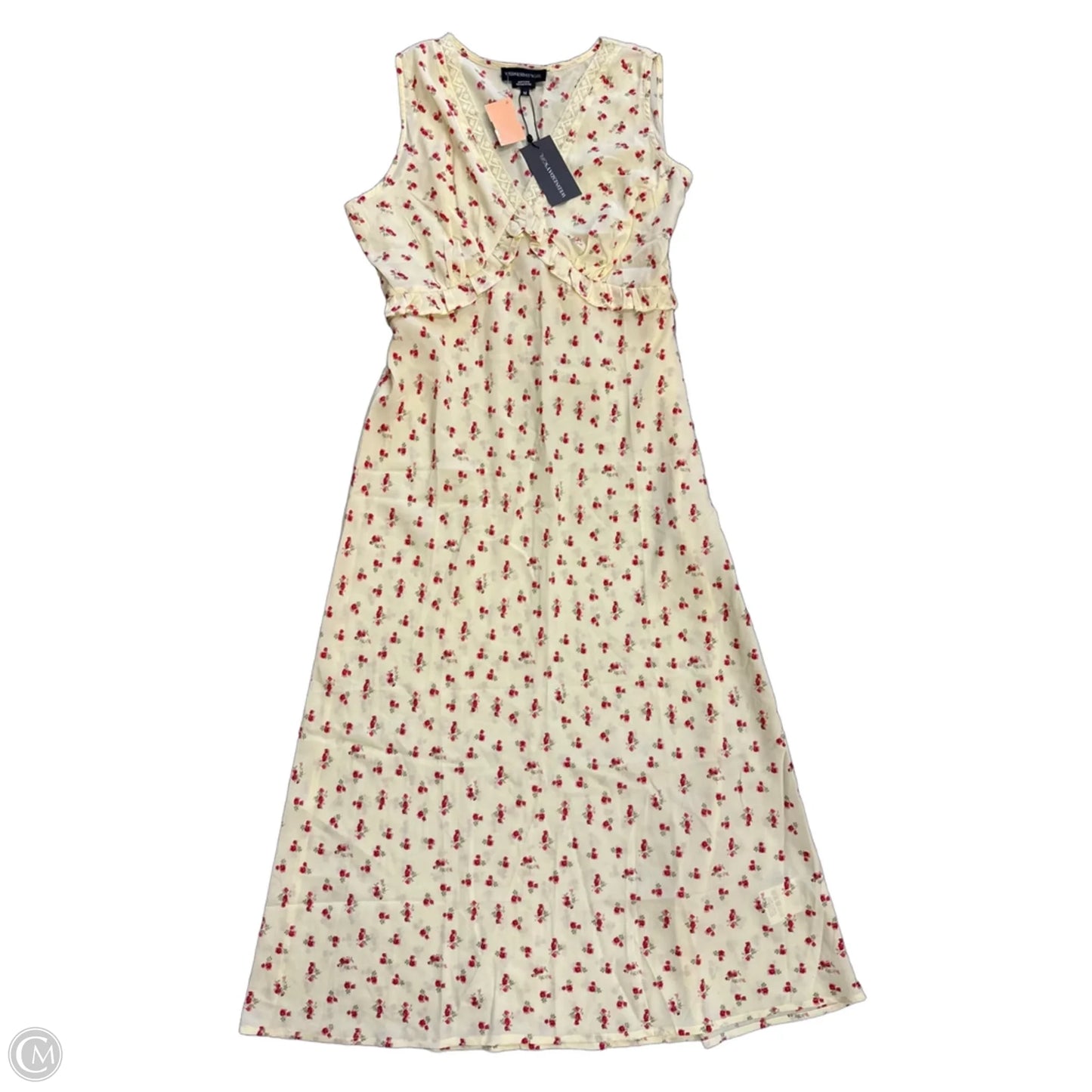 Dress Casual Midi By Clothes Mentor In Floral Print, Size: M
