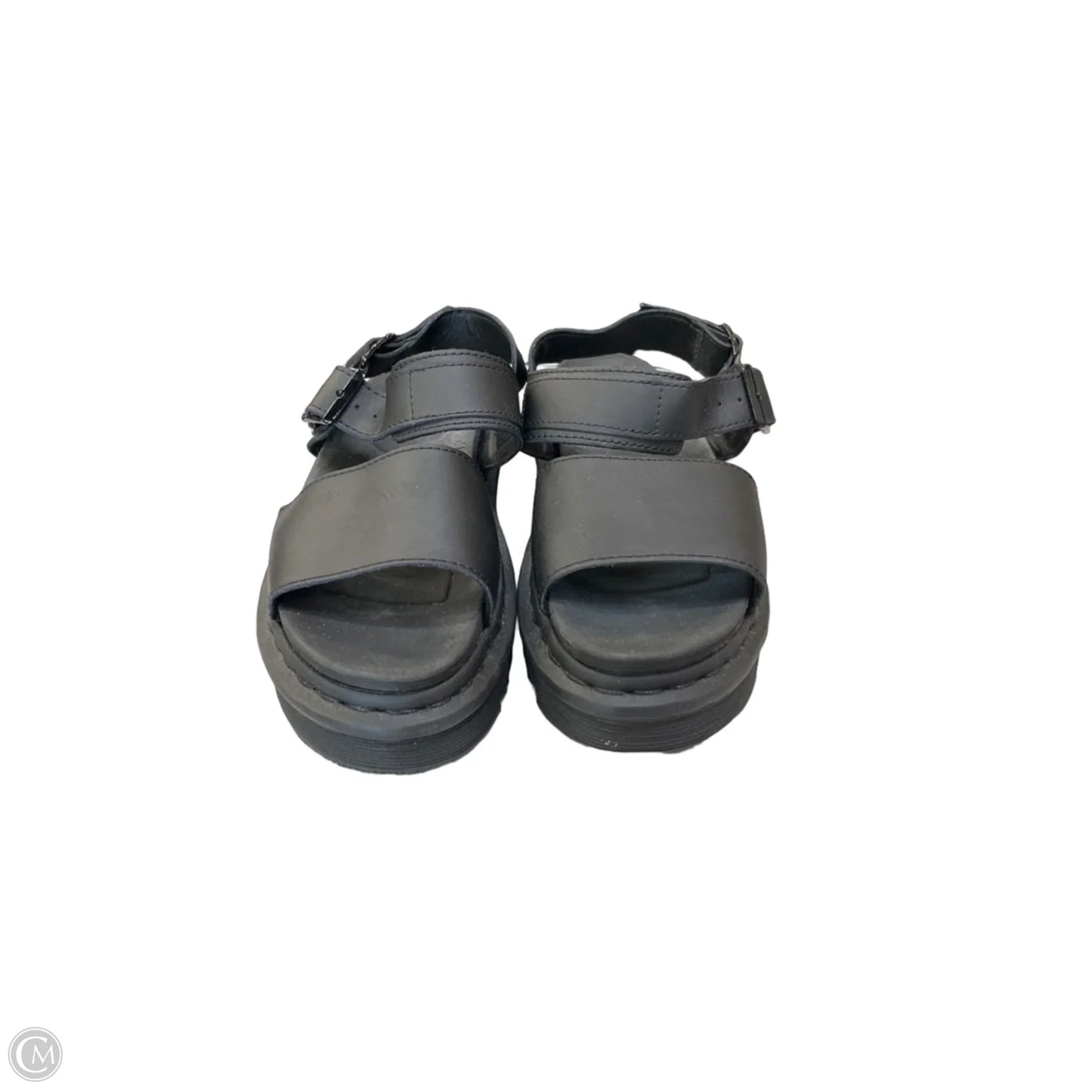 Sandals Flats By Dr Martens In Black, Size: 7