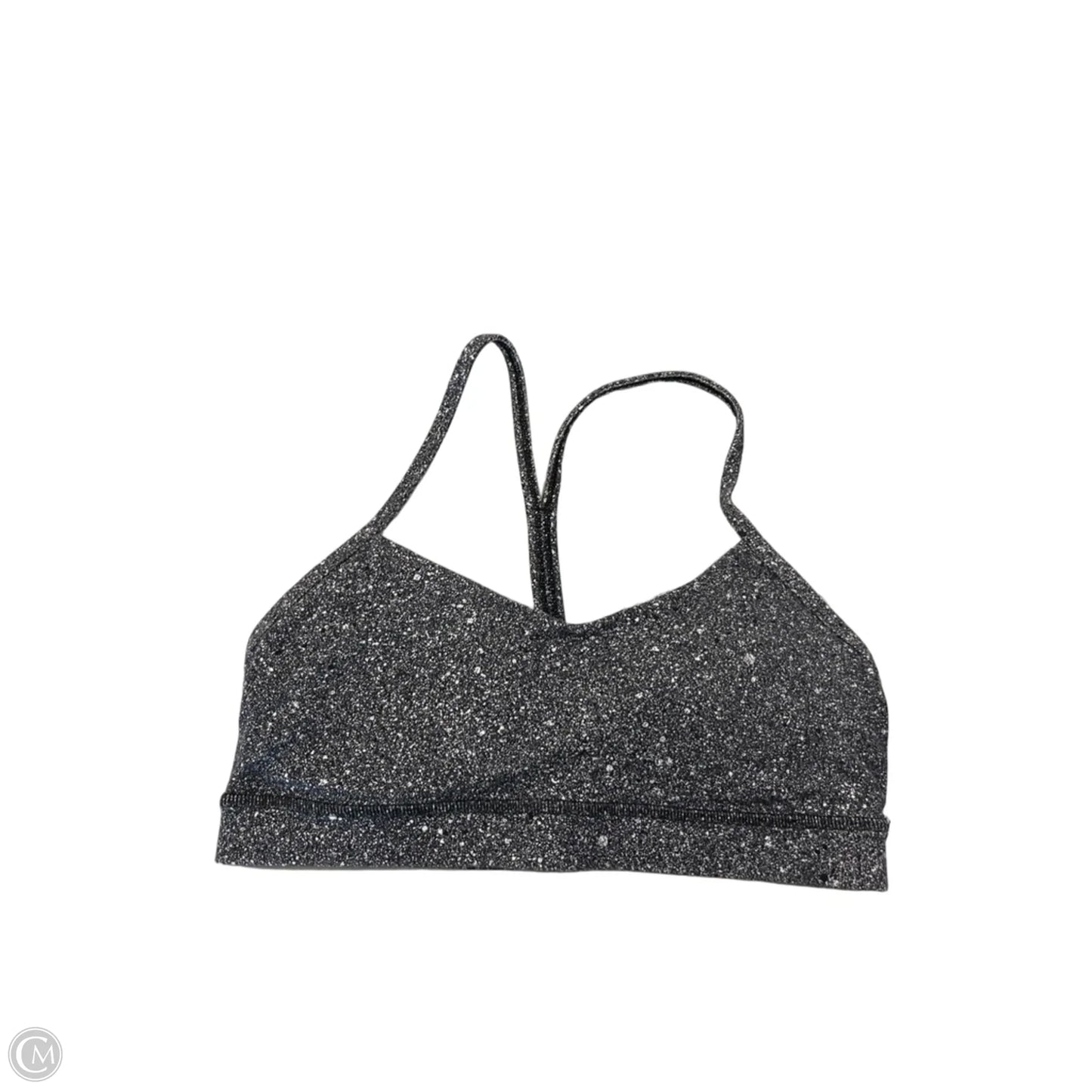 Athletic Bra By Lululemon In Grey, Size: M