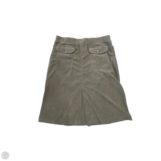 Skirt Midi By Halara In Green, Size: L