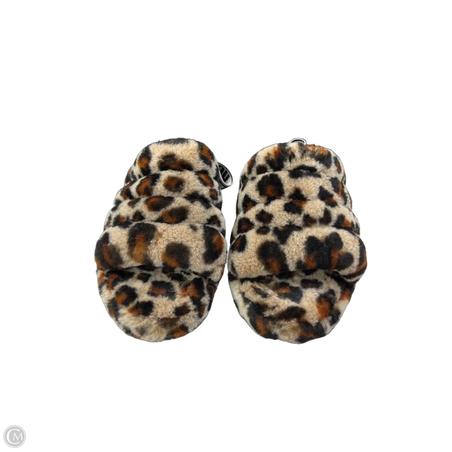 Slippers Designer By Ugg In Animal Print, Size: 9