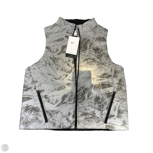 Vest Puffer & Quilted By Nike Apparel In Grey, Size: S