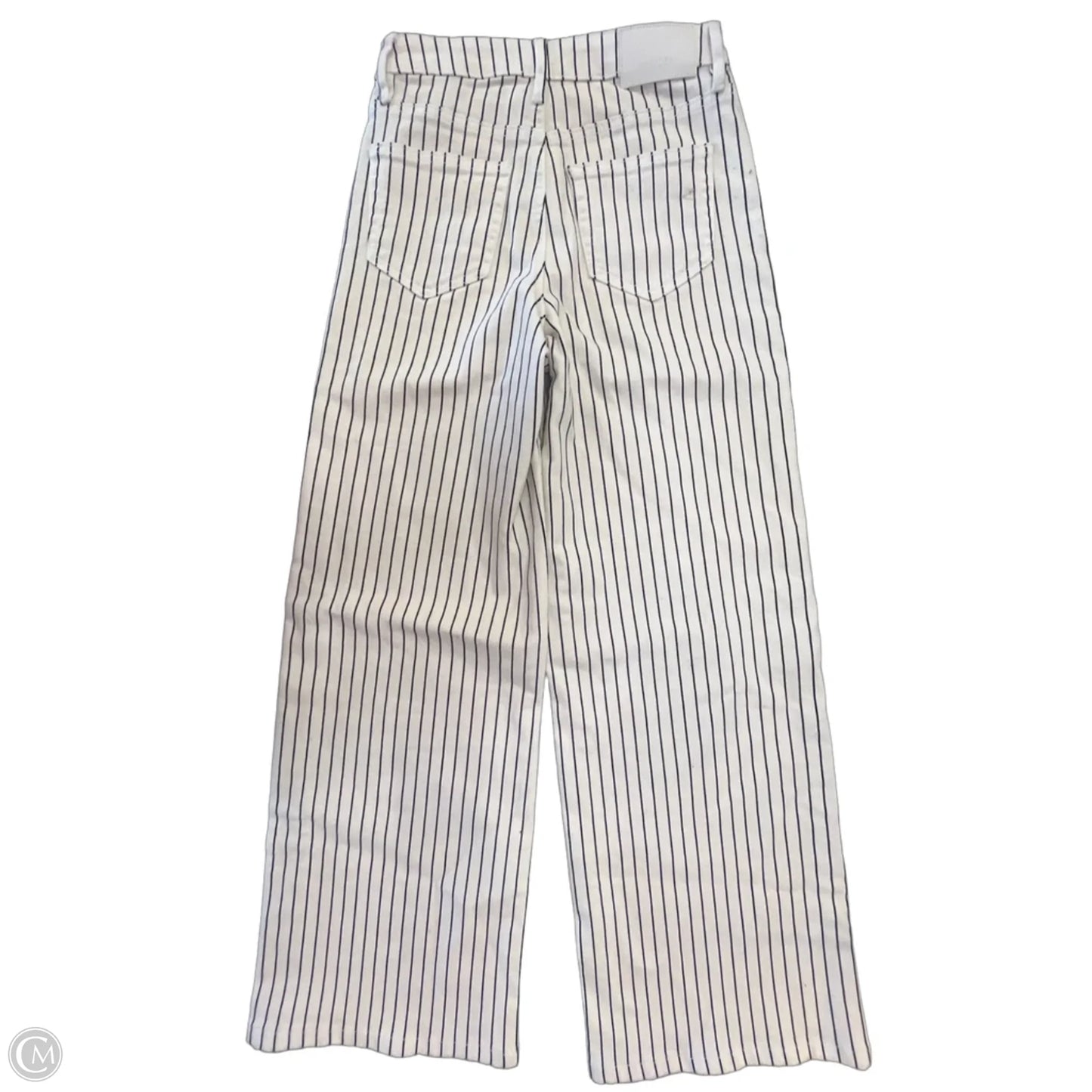 Jeans Wide Leg By Hidden In Striped Pattern, Size: 0