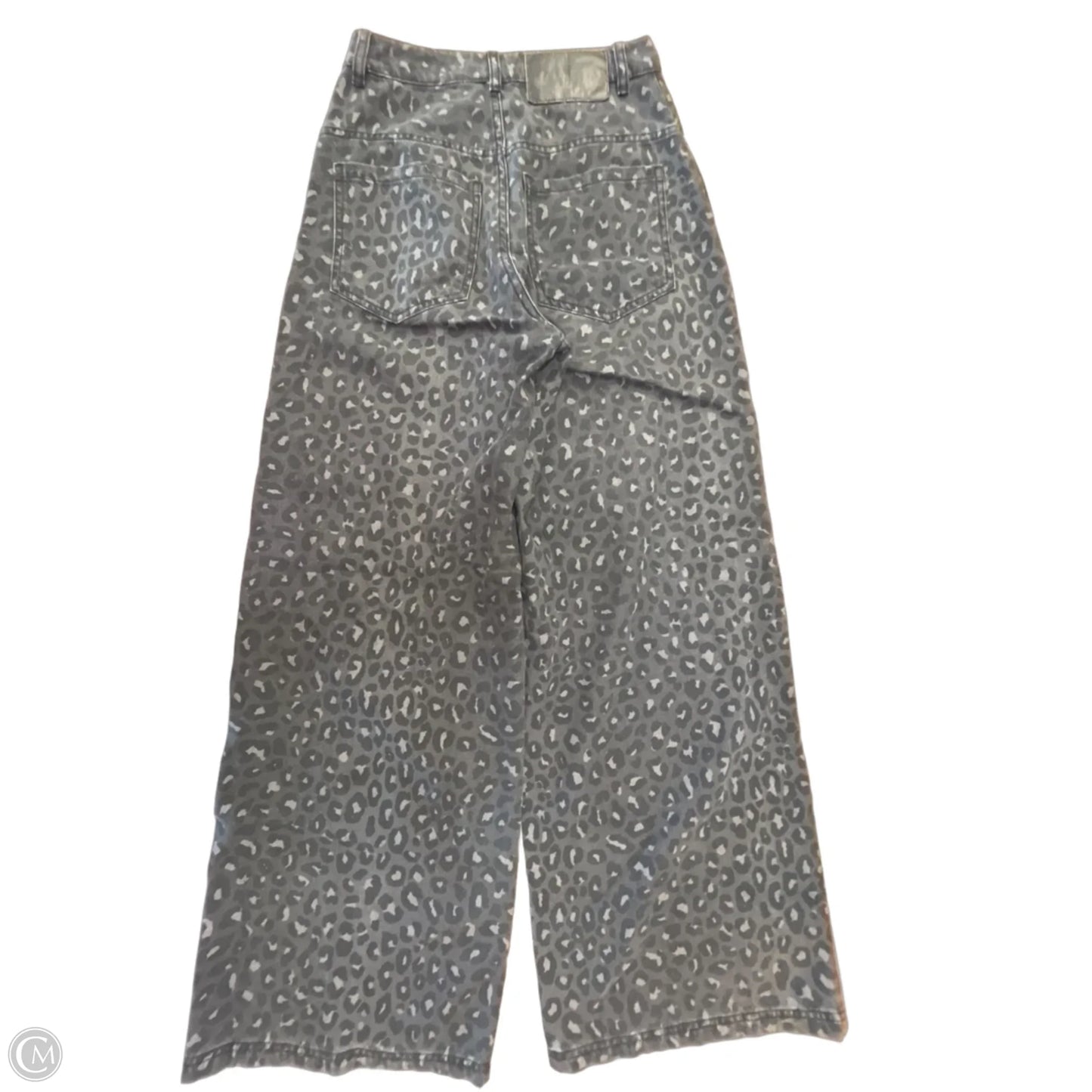 Jeans Wide Leg By Adidas In Animal Print, Size: 0