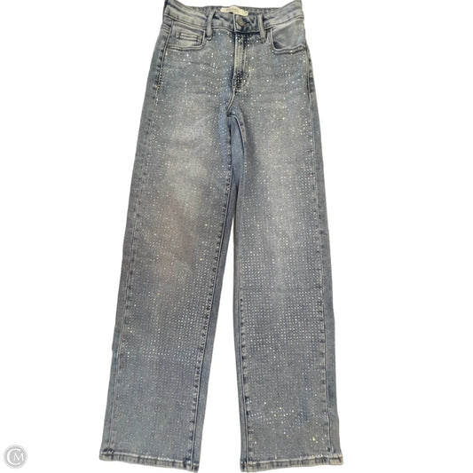 Jeans Wide Leg By Hidden In Blue Denim, Size: 00