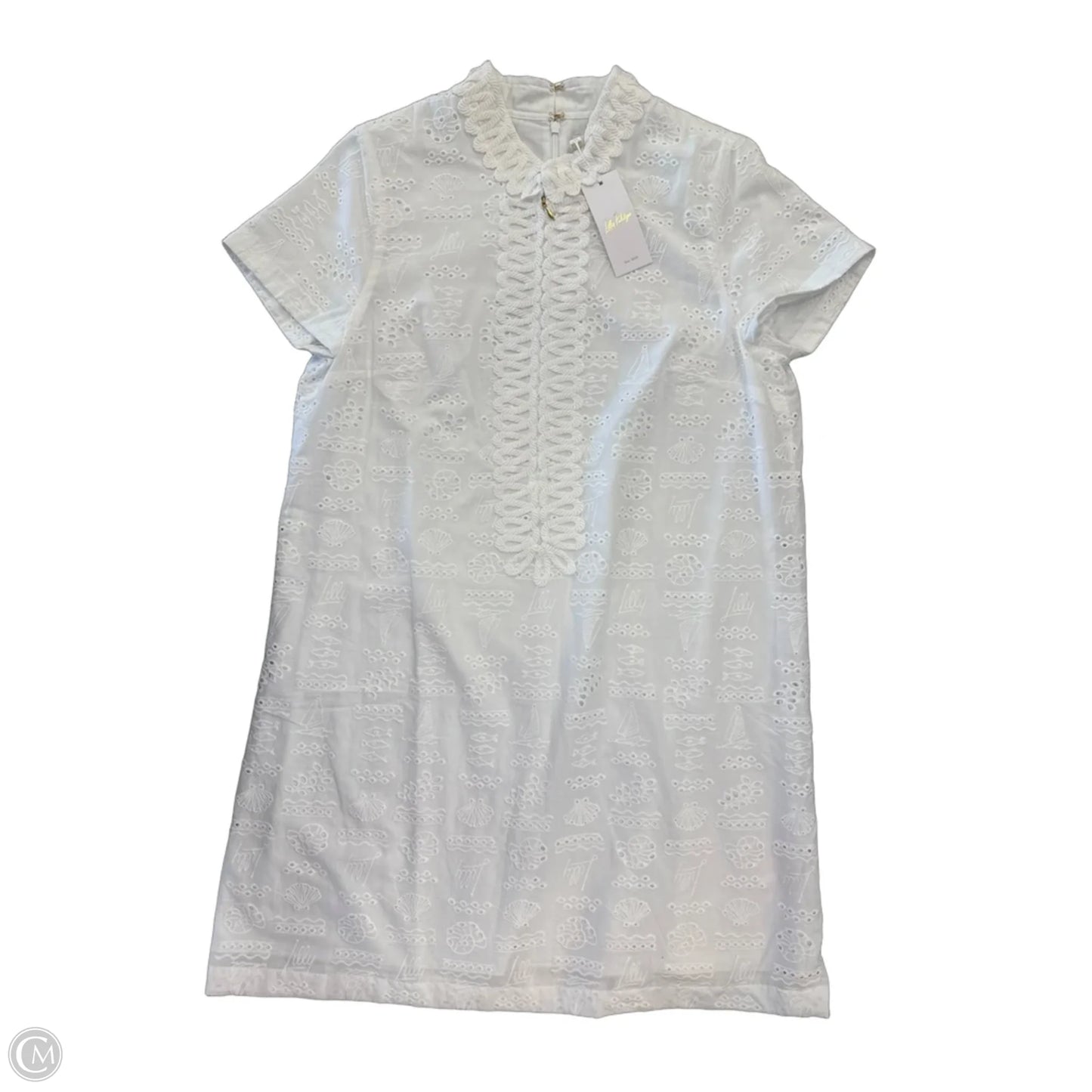 Dress Designer By Lilly Pulitzer In White, Size: M