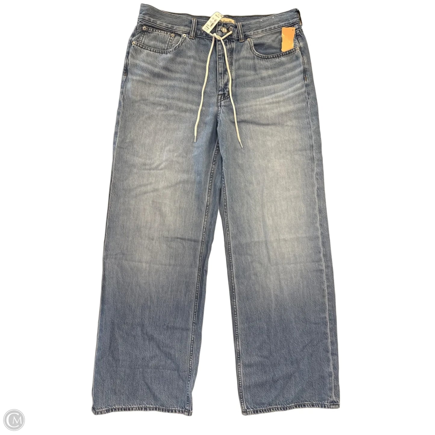 Jeans Wide Leg By Madewell In Blue Denim, Size: 8