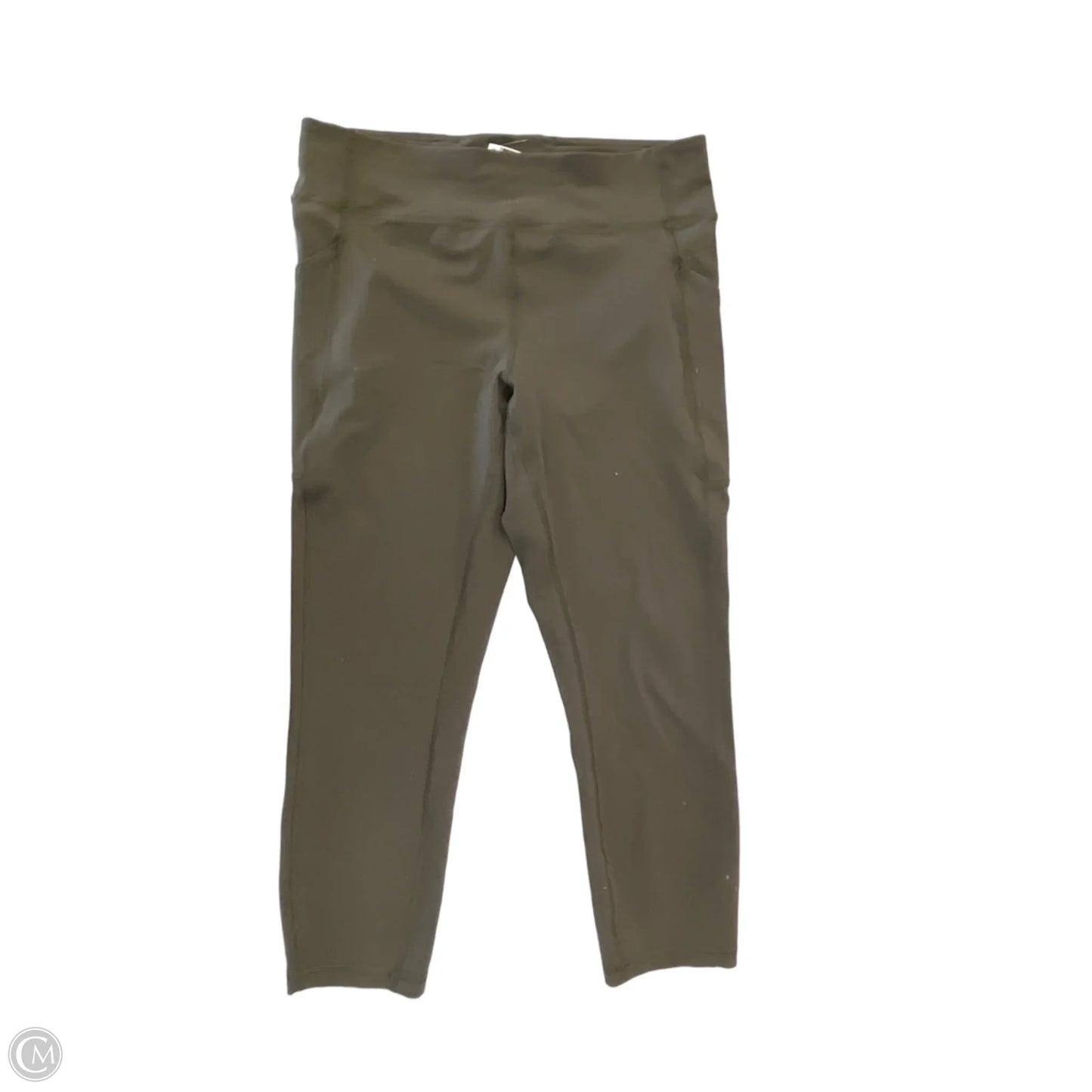 Athletic Leggings By Lululemon In Green, Size: L