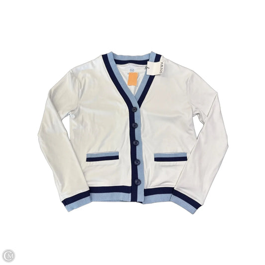 Cardigan By Clothes Mentor In White, Size: Xs