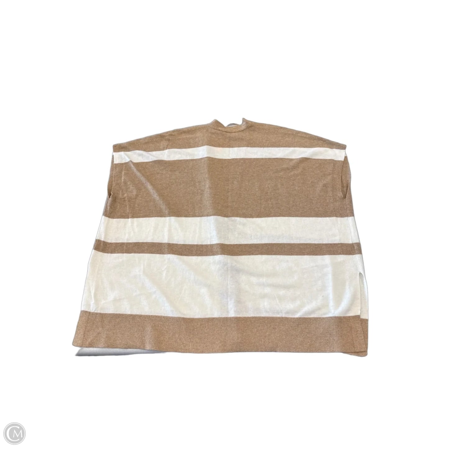 Cardigan By Loft In Striped Pattern, Size: Xs