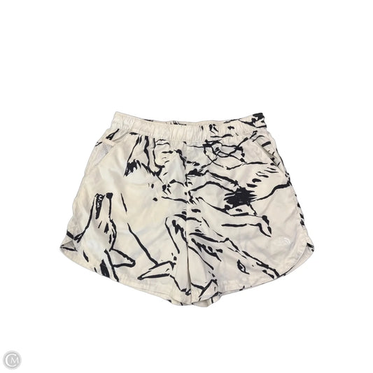 Athletic Shorts By The North Face In Cream & Grey, Size: M