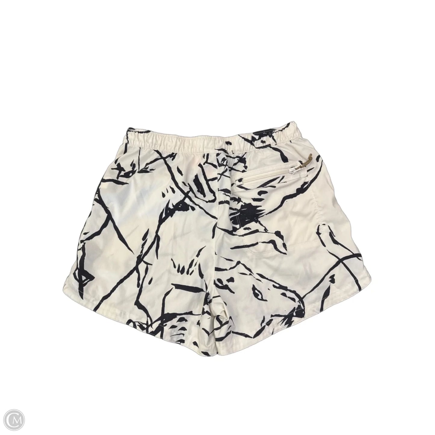Athletic Shorts By The North Face In Cream & Grey, Size: M