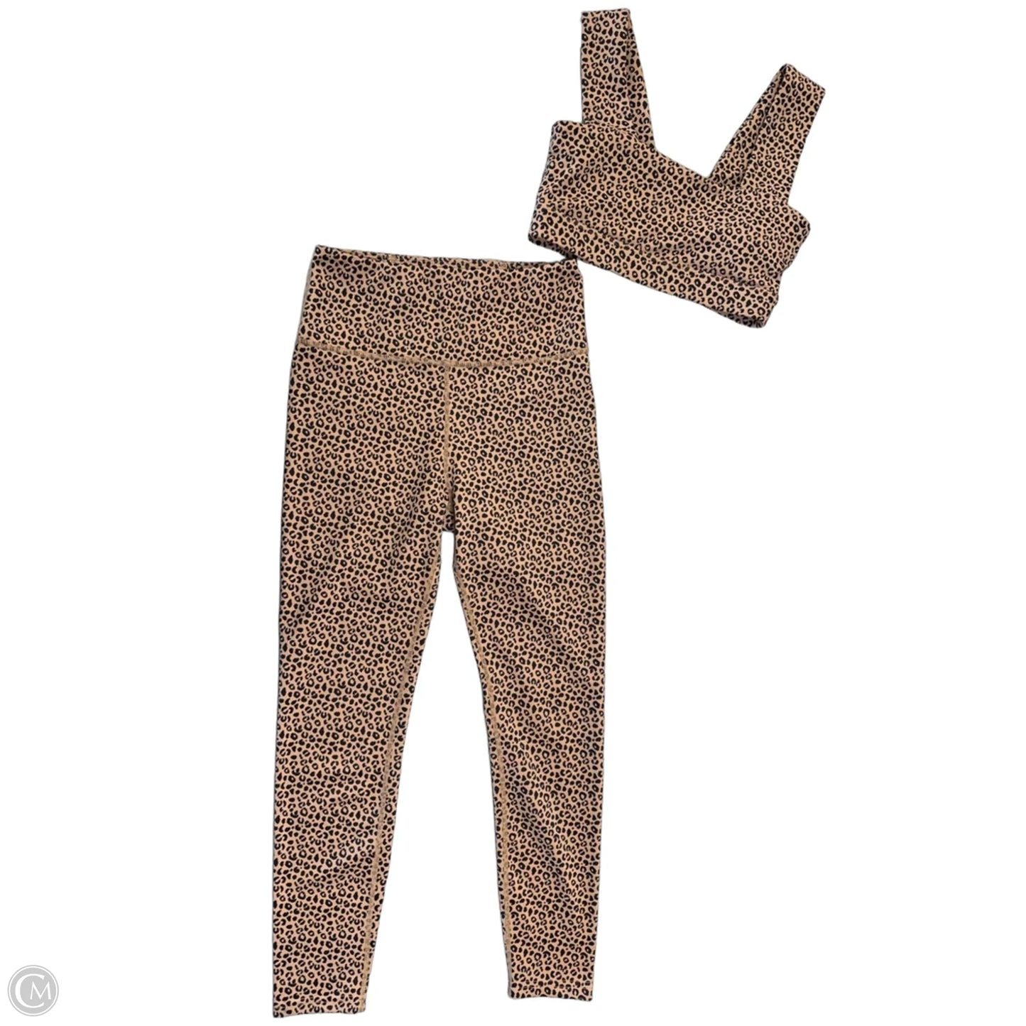 Athletic Pants 2pc By Clothes Mentor In Animal Print, Size: S