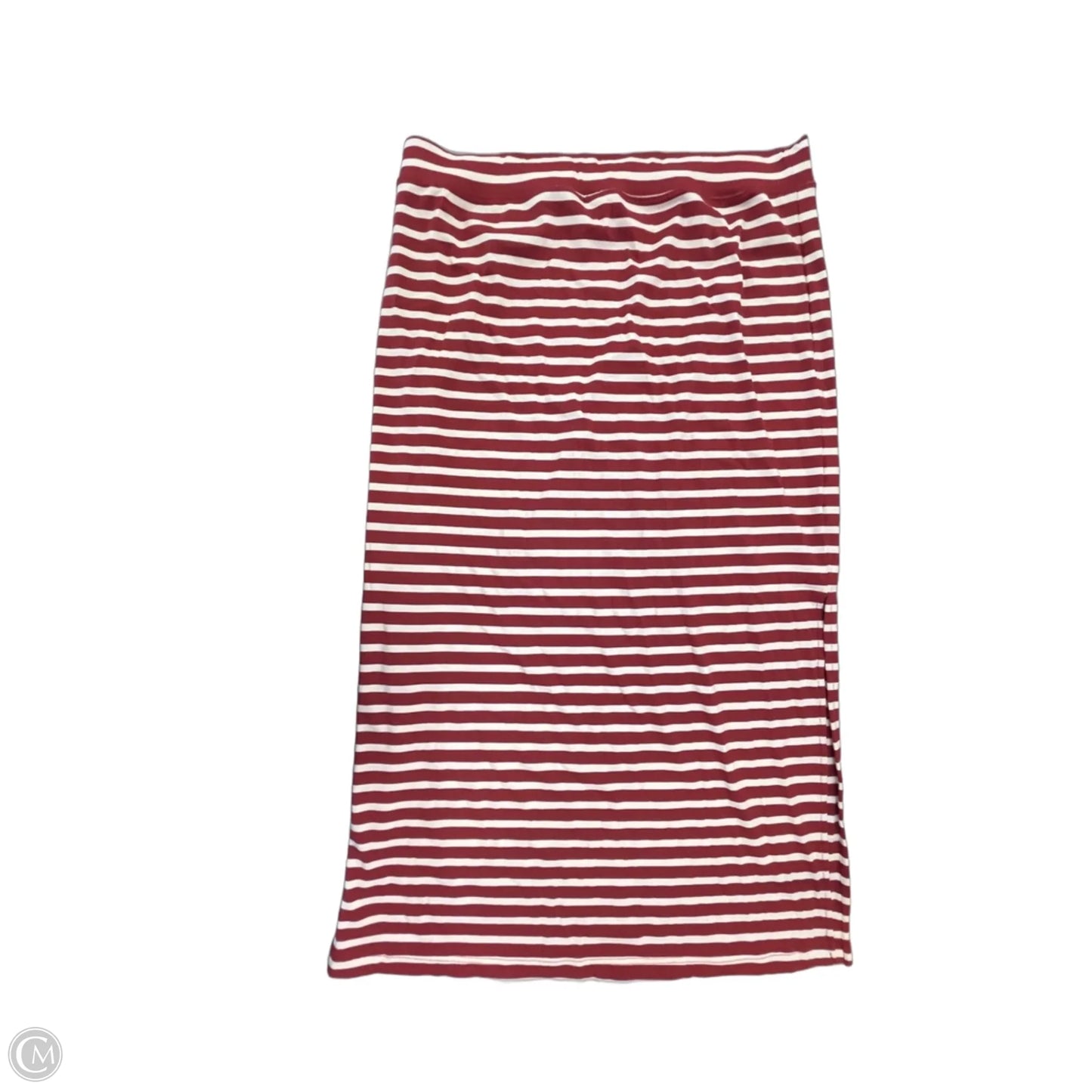 Skirt Midi By Offline In Striped Pattern, Size: Xxl