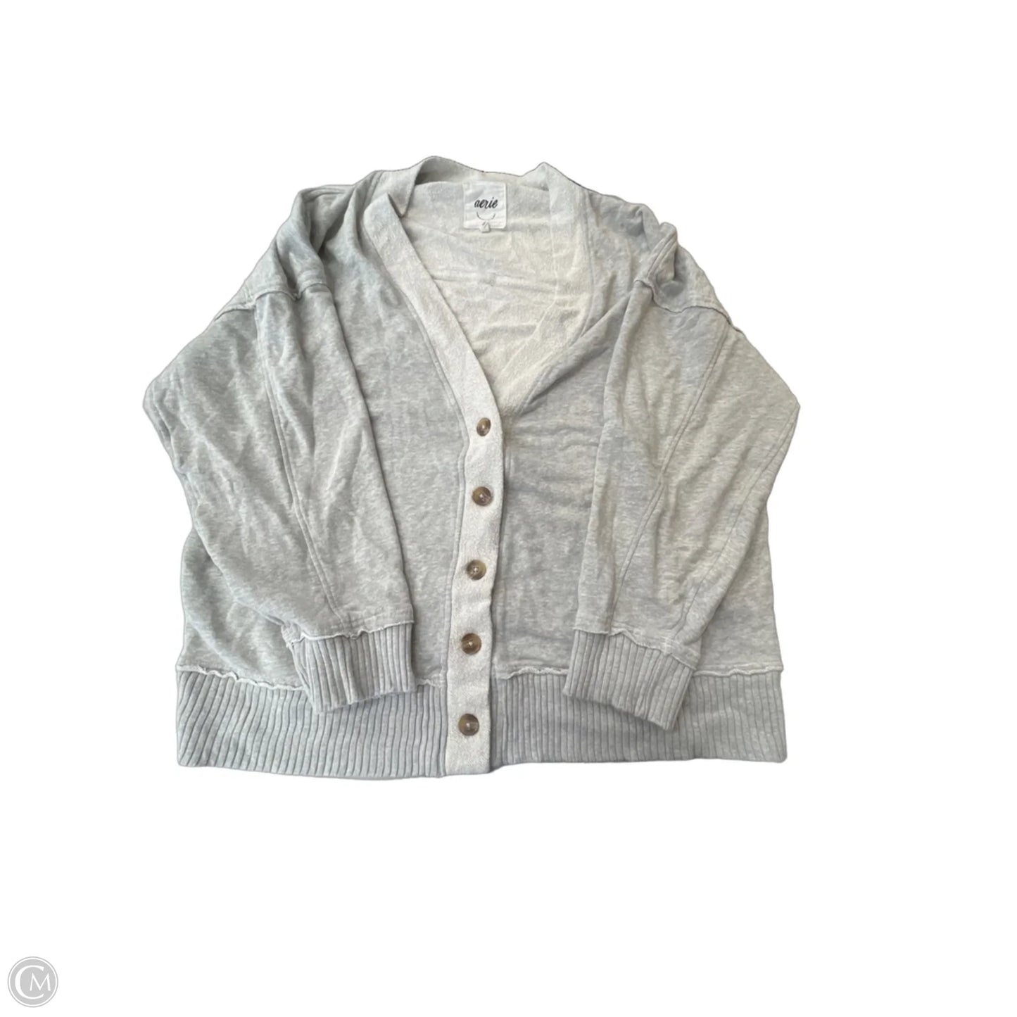Cardigan By Aerie In Grey, Size: Xxl
